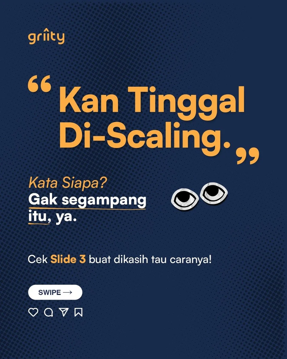 Thumbnail asli carousel Griity tentang marketplace growth dan scaling
